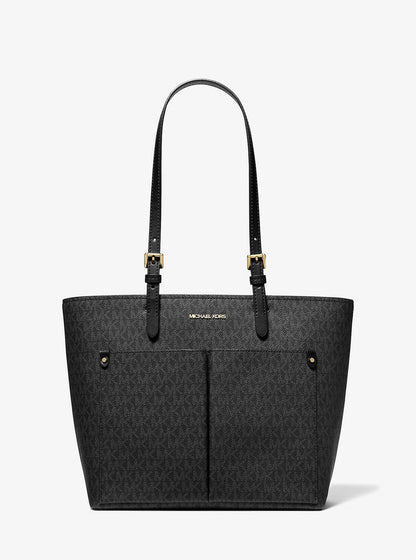TOTE MICHAEL KORS DOBLE ZIP NEGRO MONOGRAMA