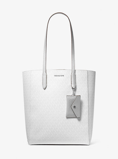 TOTE MICHAEL KORS VINCENT SILVER WHITE