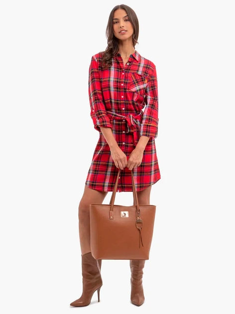TOTE POLO CAMEL