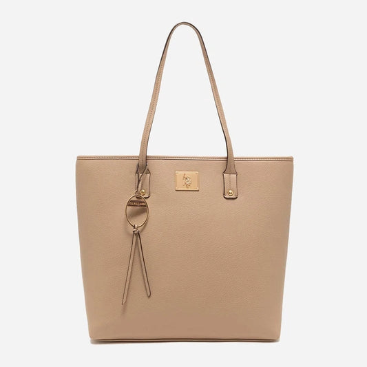 TOTE POLO BEIGE LARGE