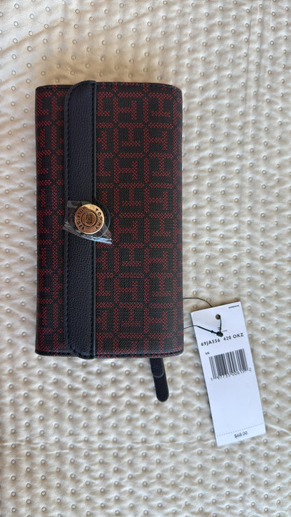 BILLETERA TOMMY HILFIGER ROJA/AZUL