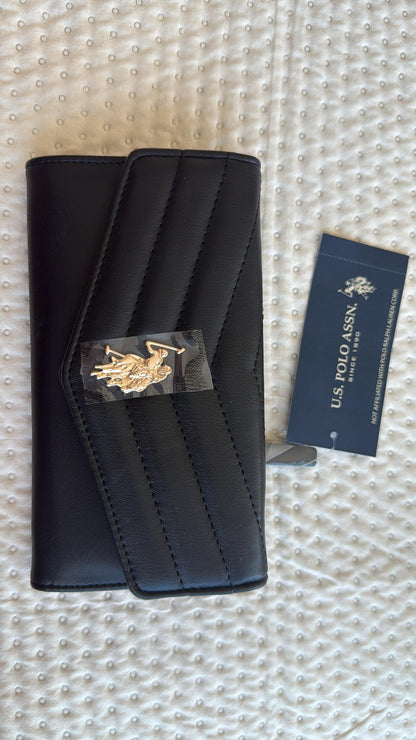 BILLETERA POLO ASSN NEGRA