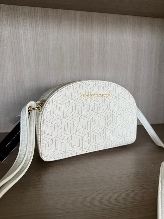 CROSSBODY TOMMY HILFIGER CREMA