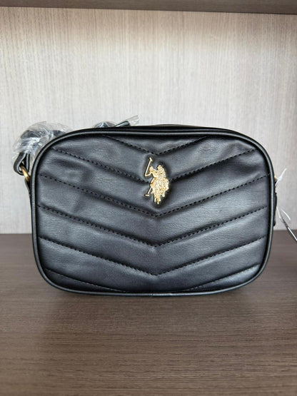 CROSSBODY POLO NEGRO RELIEVE