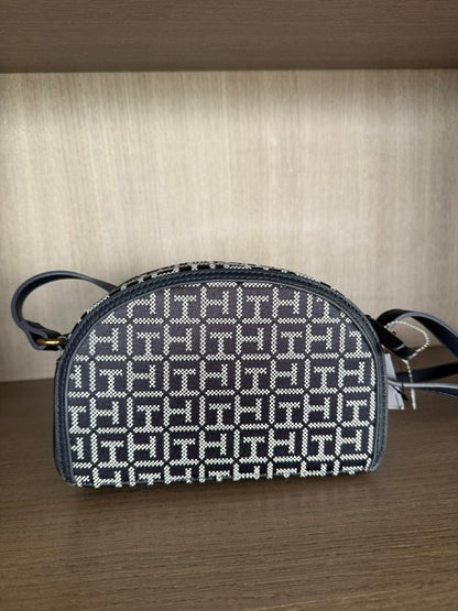 CROSSBODY TOMMY HILFIGER AZUL MONOGRAMA