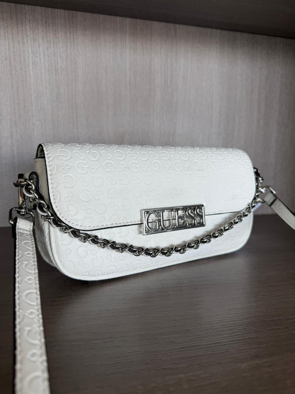 CROSSBODY GUESS-BLANCO